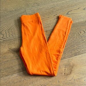 naked wardrobe Orange High-Rise Leggings